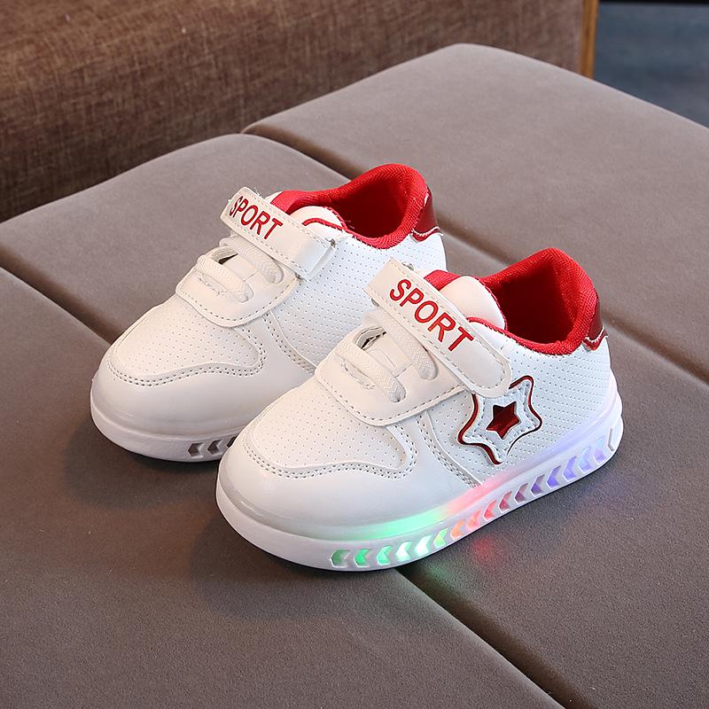 

Baby Led Shoes For Boys Girls Nonslip Children Luminous Children Sneakers With Lights Glowing Baby Toddler Boy Shoes For Kids 21