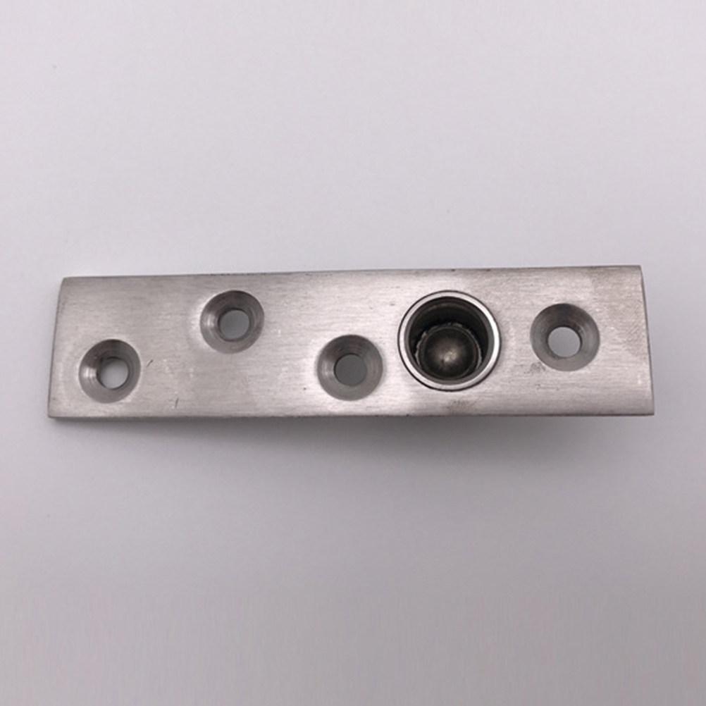 

1Pcs 360 Degree Stainless Steel Rotating Furniture Hinge Door Pivot Cabinet Hinges Eccentric Shaft Size S for Workshop Garage 9.5X1.95X1.45CM