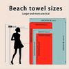 1pc Cute Cars Pattern Beach Towel, High Absorbent, Quick Dry, Soft Lightweight, Great for Yoga, Picnics, Microfiber Bath Towel