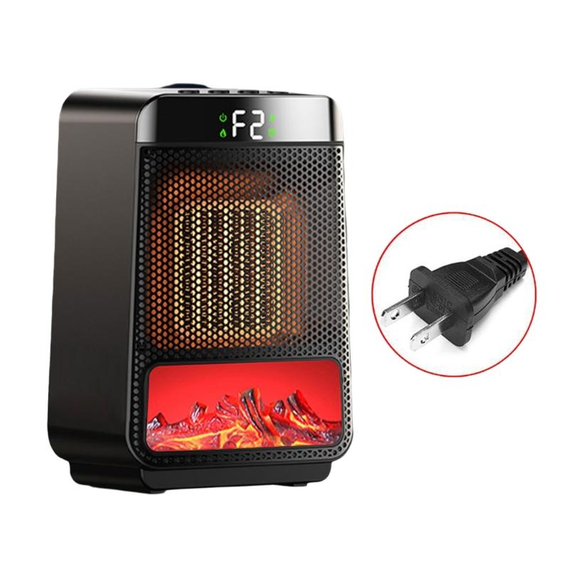 1000W Portable Electric Heater for Home Bedroom Office Electric Heater Low Consumption Warmer Heating Fan For Room