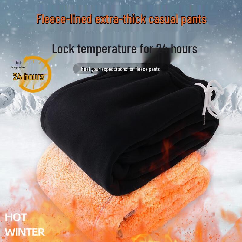 Jeanswest Herr Fleecefodrade Uppvikta Sweatpants