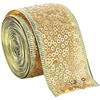 Decorative Satin Ribbon 3 8cm X 2m with Glitter Sequins for Wrapping Presents Crafting Bows and Holiday Decorations