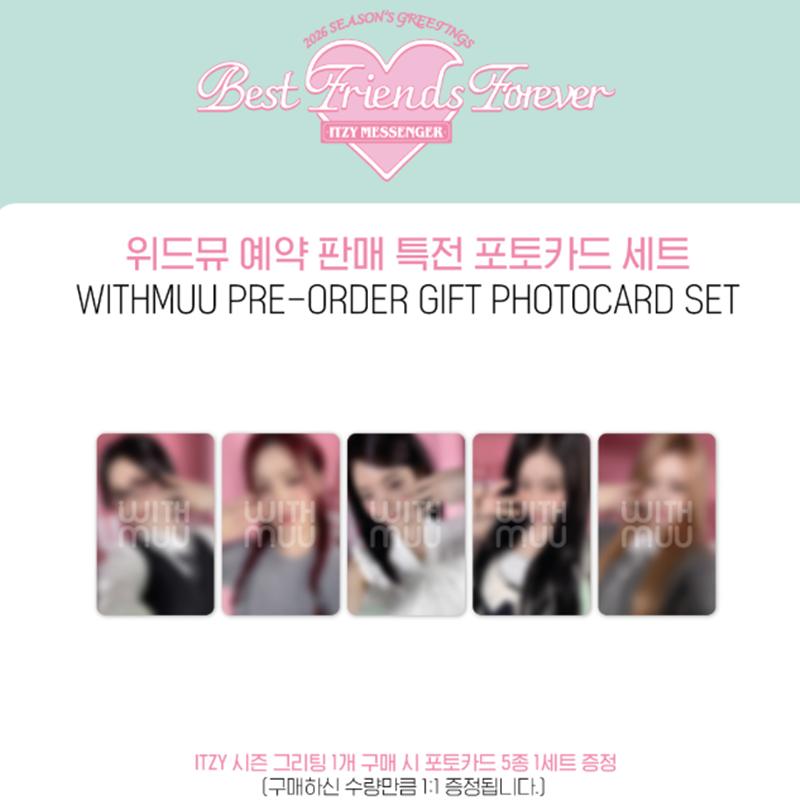[Pre-order] ITZY-2026 SEASON'S GREETINGS [Best Friends Forever](Online Benefit)