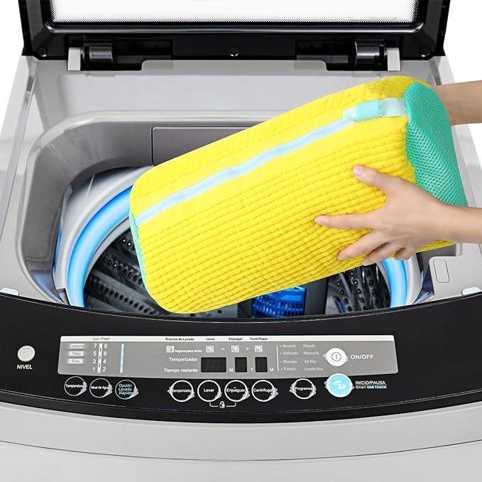 New Washing Shoes Bag Cotton Laundry Net Fluffy fibers Easily remove dirt Washing Bags Anti-deformation Shoes Clothes Organizer