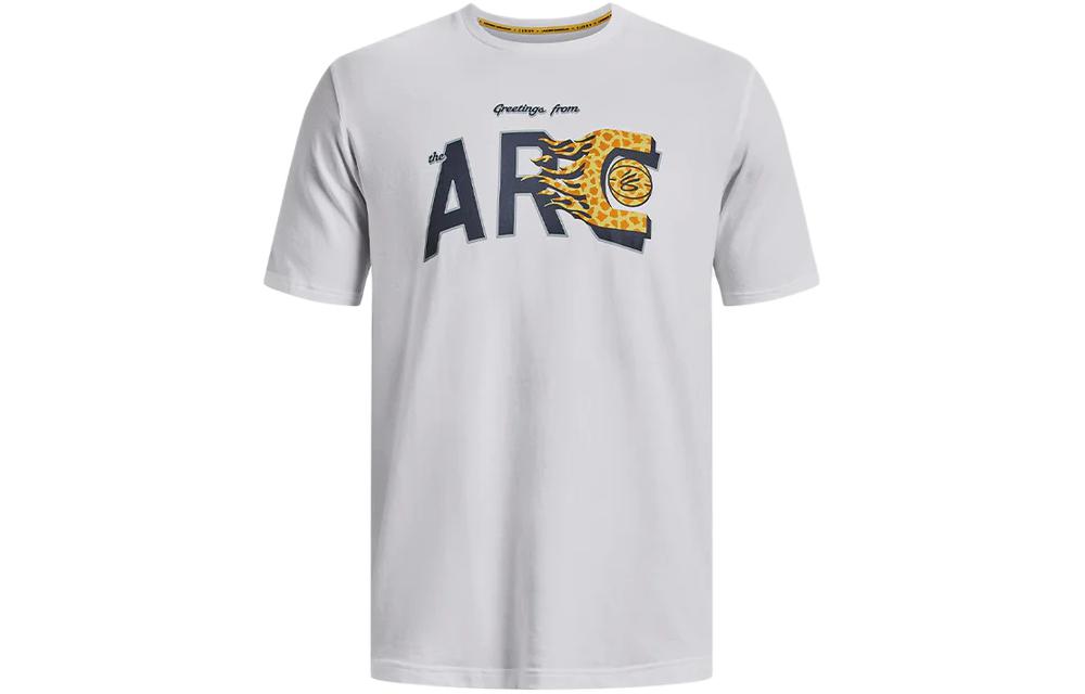 Under Armour T Shirt Men s White 1376804-100 M