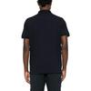 STONE ISLAND Logo Knopf Kurzarm Polohemd Herren Polohemden Blau K1S1522002-SCS0017-V0020