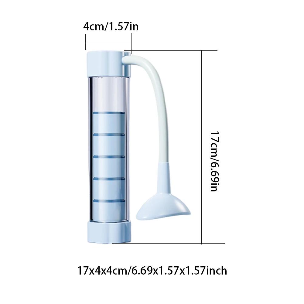 1Set Deep Breathing Dumbbel Breathing Exercise Device Abdominal Muscle Trainer For Women Men Adult Lung Capacity Training Device