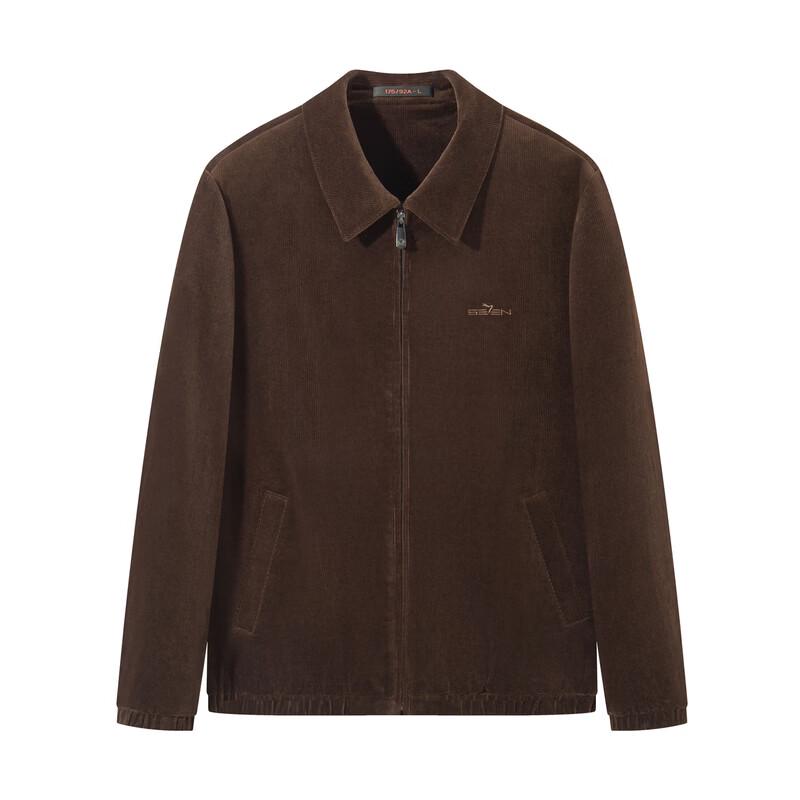 SEVEN Men's Corduroy Business Casual Jacket