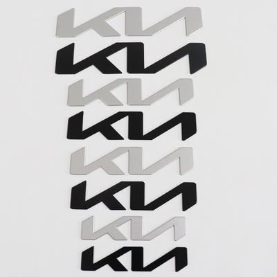 1pcs 3D Newest Aluminum Car Front Logo Front Hood Rear Bumper Tail Door Trunk Sticker Car Emblem Styling Accessories For