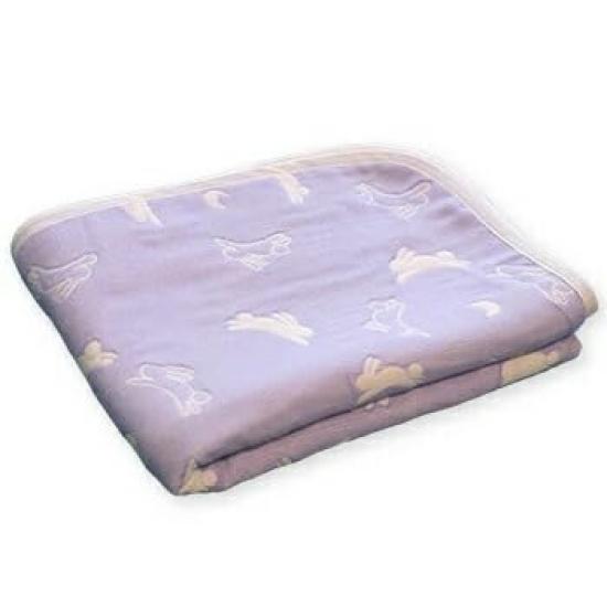 Gauze Nap Rabbit Design SOKO+3 6-Layer Blanket,