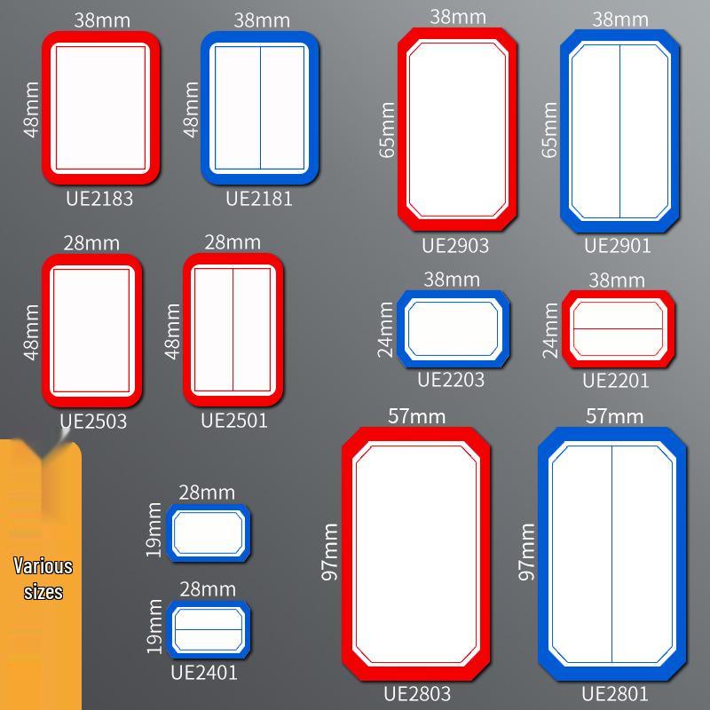 Roztomilé vodotěsné samolepicí poznámkové samolepky - Malé ručně psané štítky