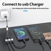 USB Type C to USB A Splitter Featuring OTG Functionality for Keyboards Mouse Cameras Efficient Charging and Data Sync