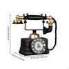 Vintage Telephone Reproduction Retro Rotary Dial Phone AntiqueStyle Ornament