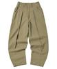 COMONINOZ Cotton Wide Pants [Khaki]