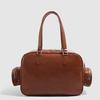 This year's popular bags 2025 new vintage handbag Boston bag large-capacity commuter shoulder bag motorcycle bag trendy