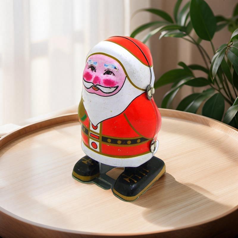 MS241 Santa Claus Robot Collectible Toy - Creative Gift Tin Toy MS241