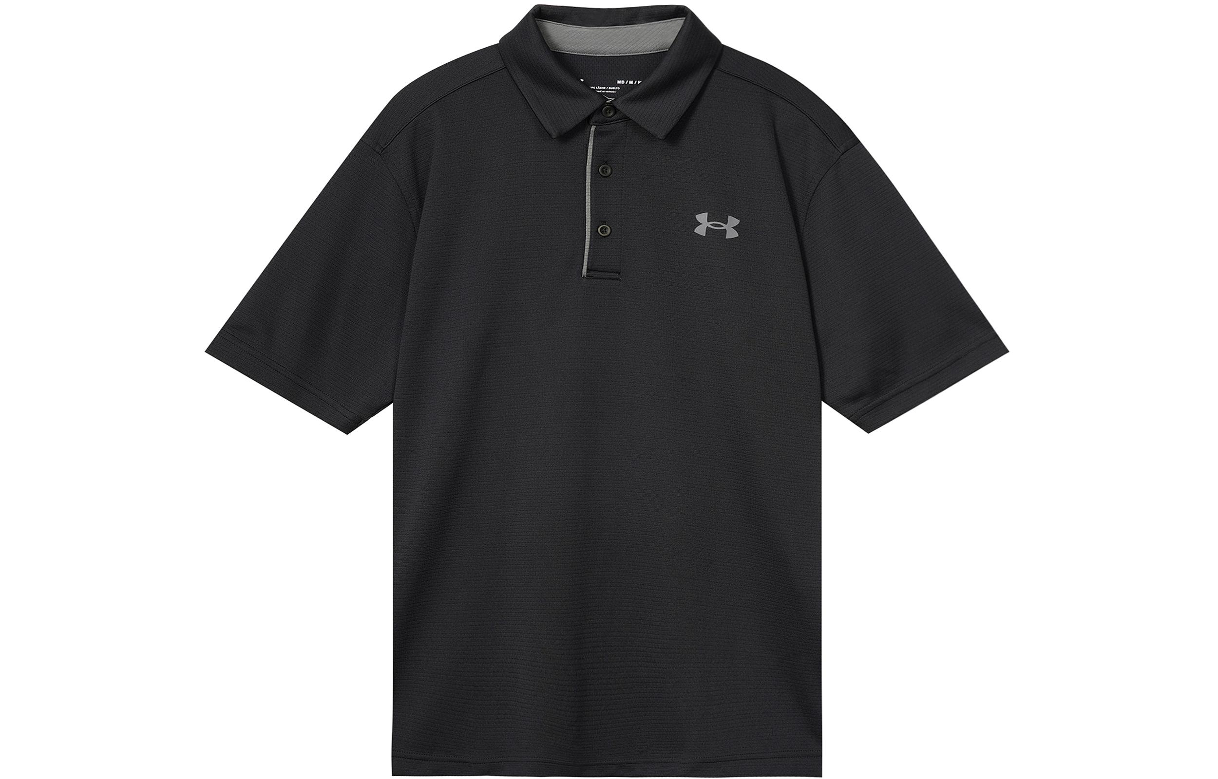 Under Armour Polo Shirt Men s Black 1290140-001 XXL