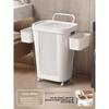 Large Capacity Laundry Hamper with Lid - Dirty Clothes Storage Basket for Bathroom