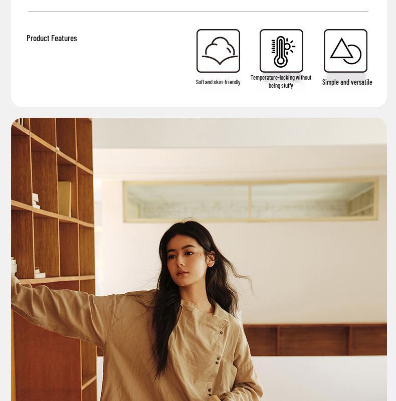 Women's Winter Indoor Cozy Plush Non-Slip Cotton Slippers with Unique Step-on-Feel