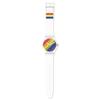 Swatch STRIPE FIERCE New Gent SO29K701 Transparent Wristwatch