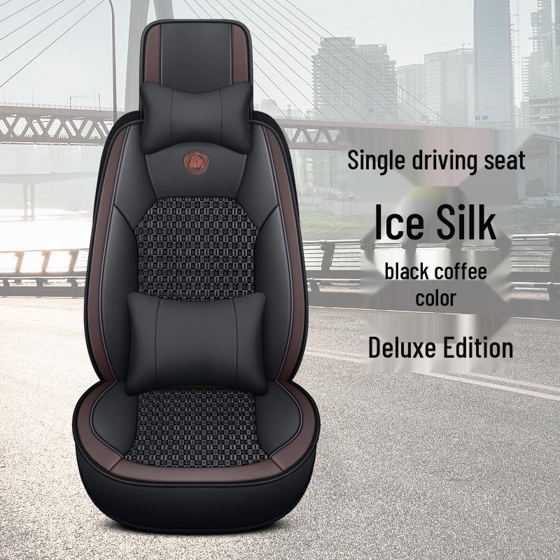 SAIC Hongyan Jieshi C500/M500/C350 Truck Leather Seat Cover Cushion - King Kong Series, Full Wrap