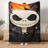 Jack Skellington Blanket Warmthful Decor Great for Couch Bedding Office Chair Four Seasons Universal Playful Design