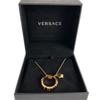 Used Necklace Logo Ring Medusa 1002570 / 1A00620 Gold