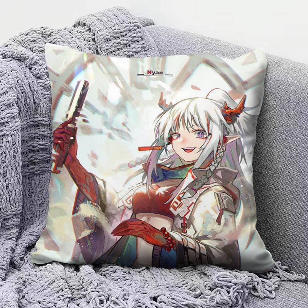 Arknights SUI SHU Home Sofa Cushion Covers and Aecorative Custom Pillow Covers