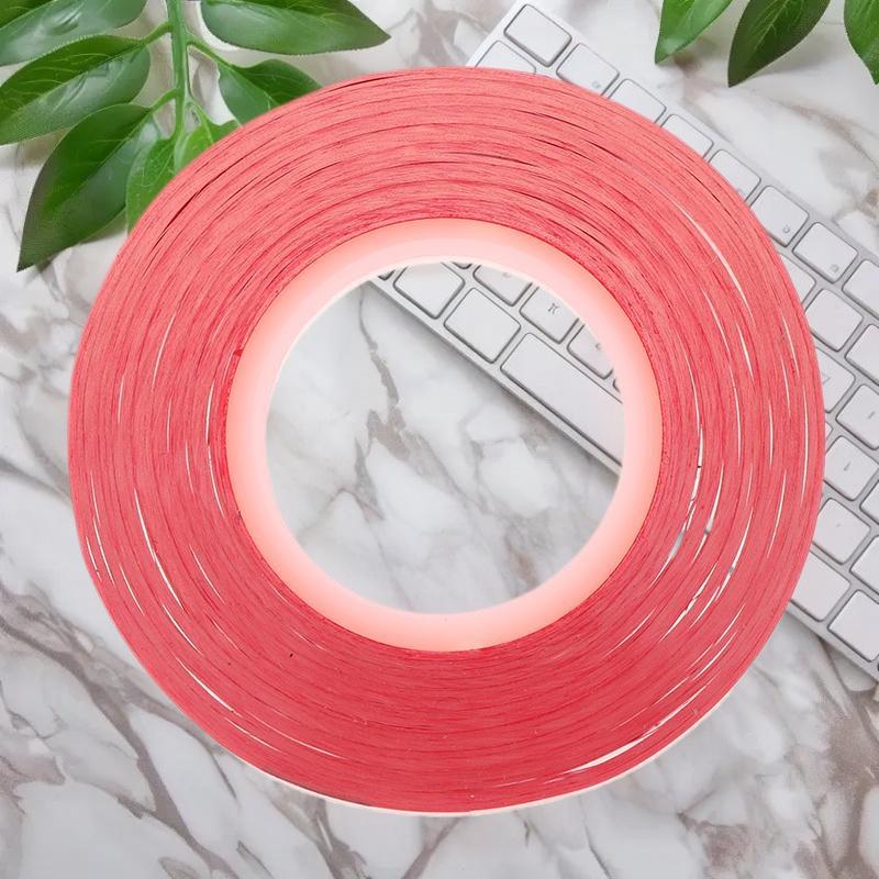 1 ROLL Red 1/8″ Cassette Splicing Tape Recorder Leader Tape Tape Joint Replacement Base Special Tape