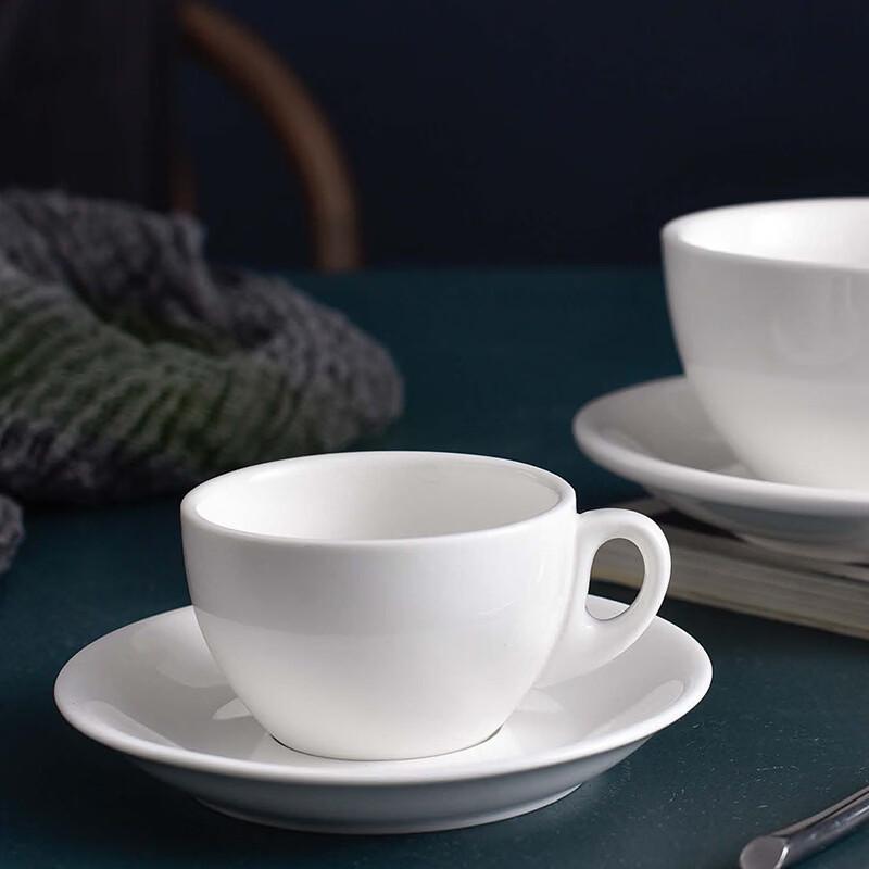 Zhishi Europäisches Keramik-Kaffee-Tassen- und Untertassenset