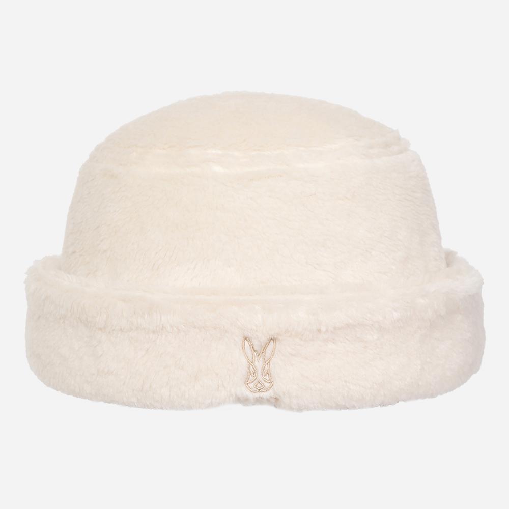 DOD Sherpa Fleece Dome Hat - Ivory Dark