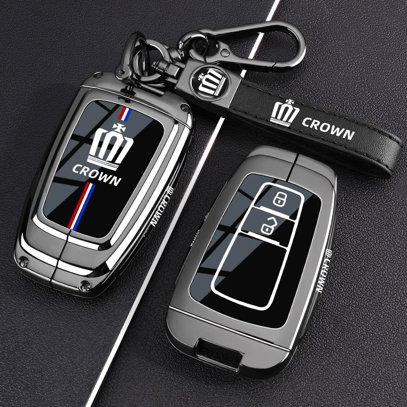 ADG1   2024 New Toyota Crown Land Release Keycase 21/22/23/24 Models 13/14 Luxury Luxury Luxury Edition Car Shell Buckle