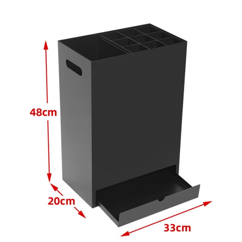 

Umbrella Rack with Drip Tray Modern Metal Umbrella Stand Space Saving Umbrellas Holder for Living Room Umbrellas Accessory