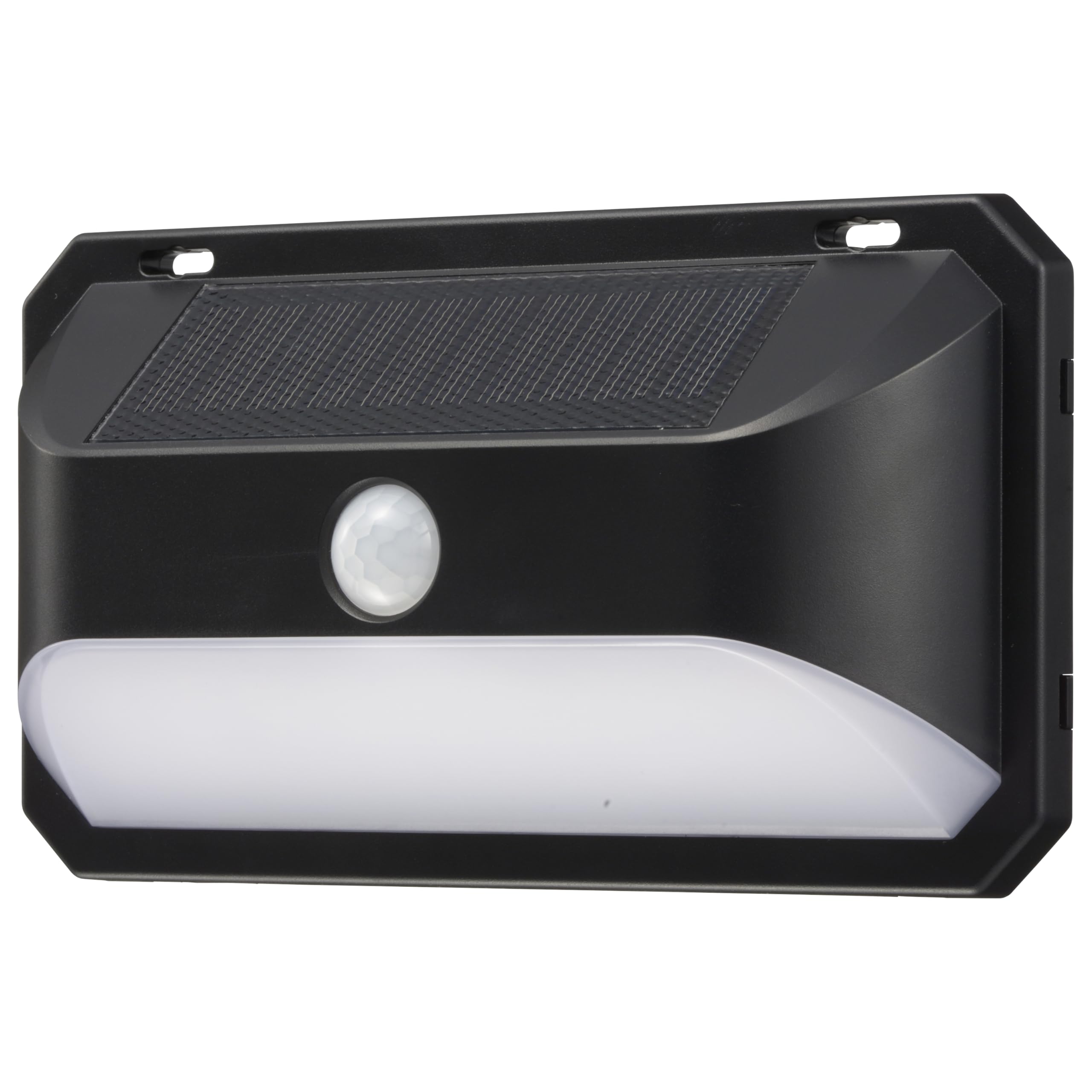 

OHM LED Sensor Wall Light, Solar Rechargeable, Daylight White, 600 Lumens, Outdoor, Waterproof, IP65, Motion Sensor, Light Sensor, LS-B600JW-SD2,
