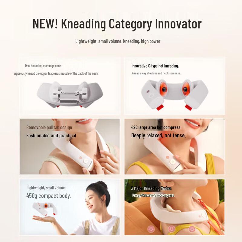 Breo Neck5 Lite Portable Neck & Shoulder Massager