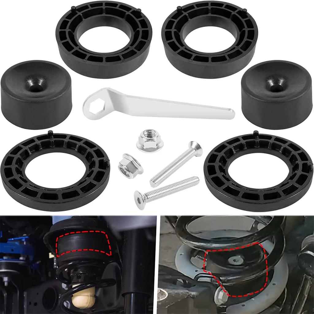 Spacer Leveling Kit Without Shock Absorbers High Performances Spacer Leveling Lift for 2020 To Current 1155300