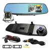 Car Video Recorder 170 Degree Wide Angle Dual Lens Automobile Data Recorder HD 1080P 4.3 Inch Auto Video Camera Built-in Speaker