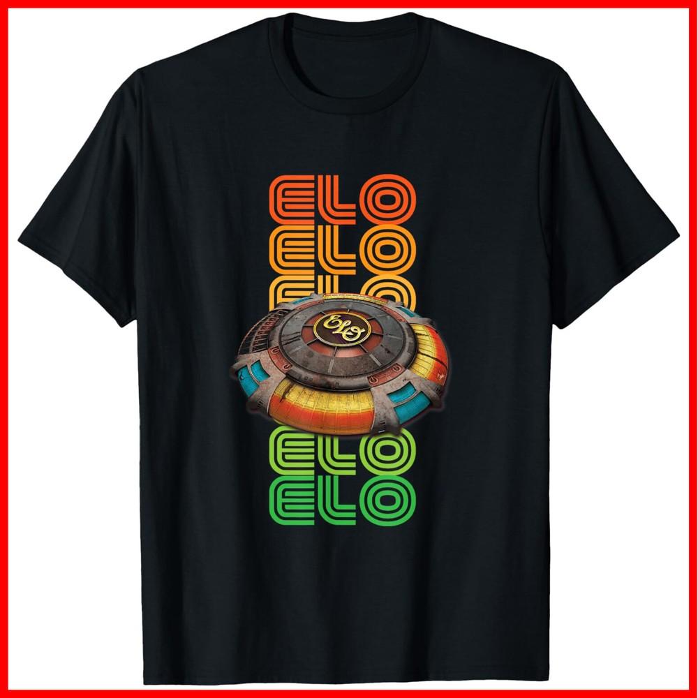 Mr. Blue Sky for Blue Lovers Elo Black Cotton T-Shirt Unisex T-Shirt XXL
