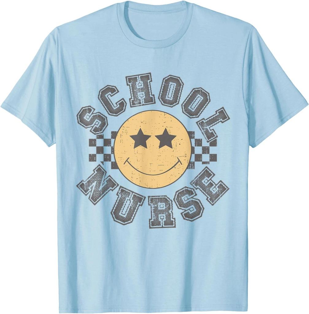 Retro School Nurse Future Nurse Nursing Medical Student T-Shirt