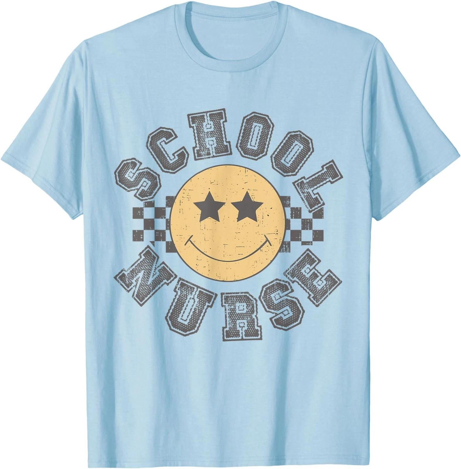 Retro School Nurse Future Nurse Nursing Medical Student T-Shirt 2XL