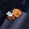 Festive Halloween Wraith Pumpkin Brooch Spooky Party Accessory For Costume Decoration And Outfit Enhancement