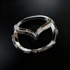 Forfor Mazda3 2014-2015 2016 2024 2025 Car Front Hood Logo Sticker Styling Auto Body Rear Trunk Emblem with Radian Accessories Drzxu77