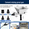 Pistola de Mortero de Cemento Eléctrica para Rellenar y Calafatear Puertas, Ventanas y Baldosas de Pared