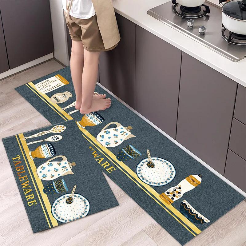 Kitchen Mat Carpet In The Bedroom Doormat Entrance Door Bathroom Rugs Super Absorbent Floor Mat Bedroom Floor Toilet Home Decor