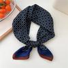 Paisley Flower Print Handkerchief Soft Cotton Linen Head Neck Scarves Hair Scarf Neckerchief Headscarves Square Scarf Headband