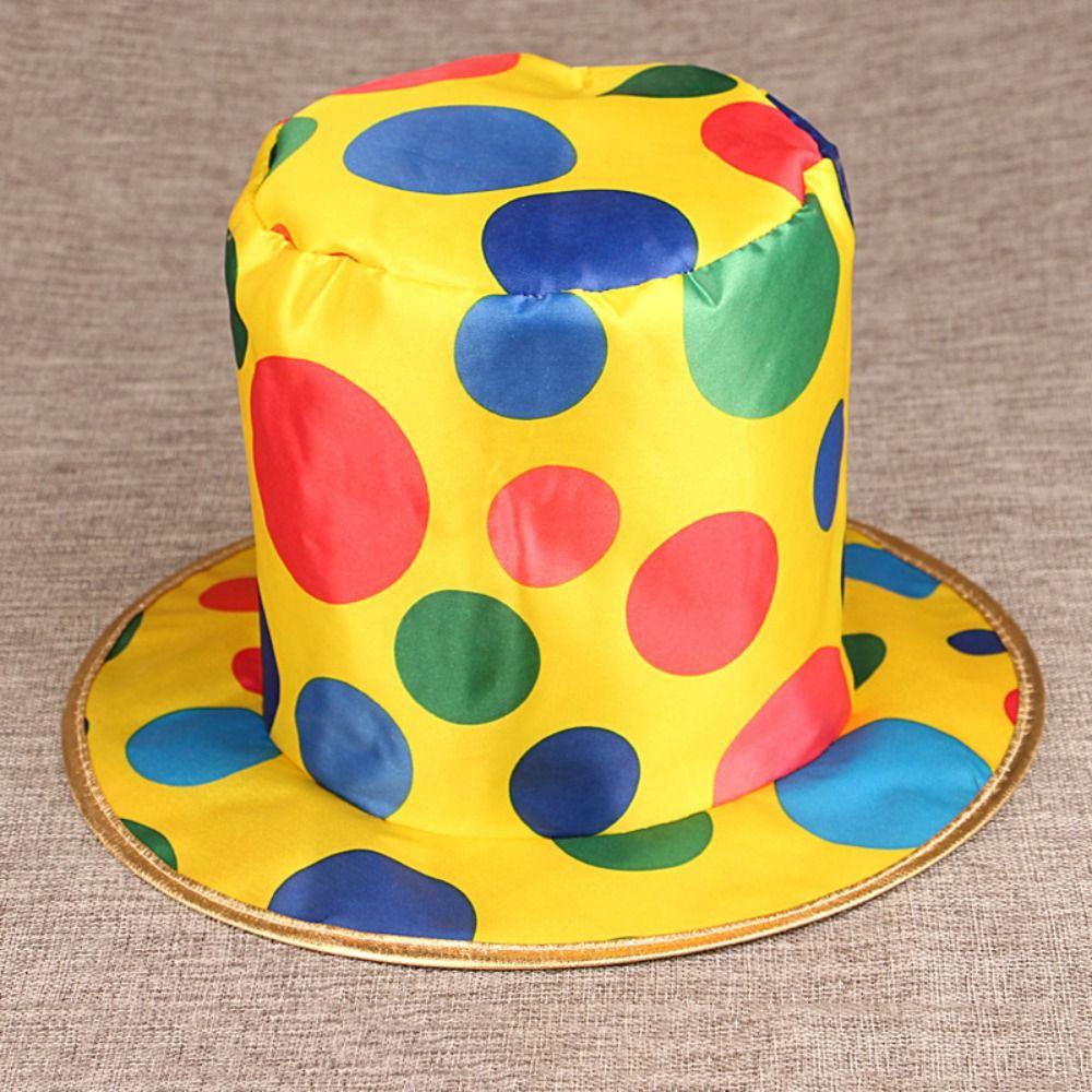 Zirkusclown Stirnbänder für Frauen Punkte Clown Accessoires Lustige Krawatte Männer