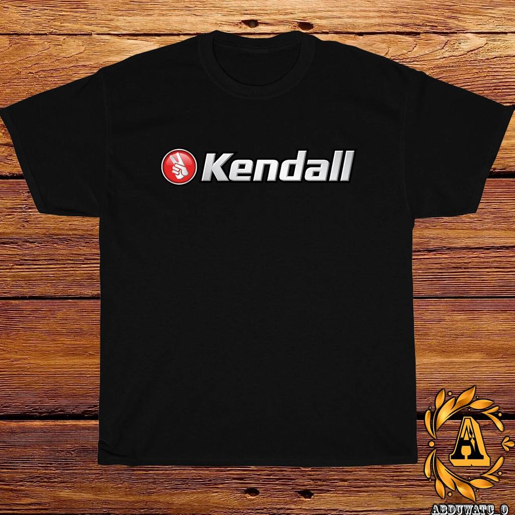 New Kendall Motor Oil Logo Black/Sport Grey/White/Navy/Red T-Shirt S-5XL