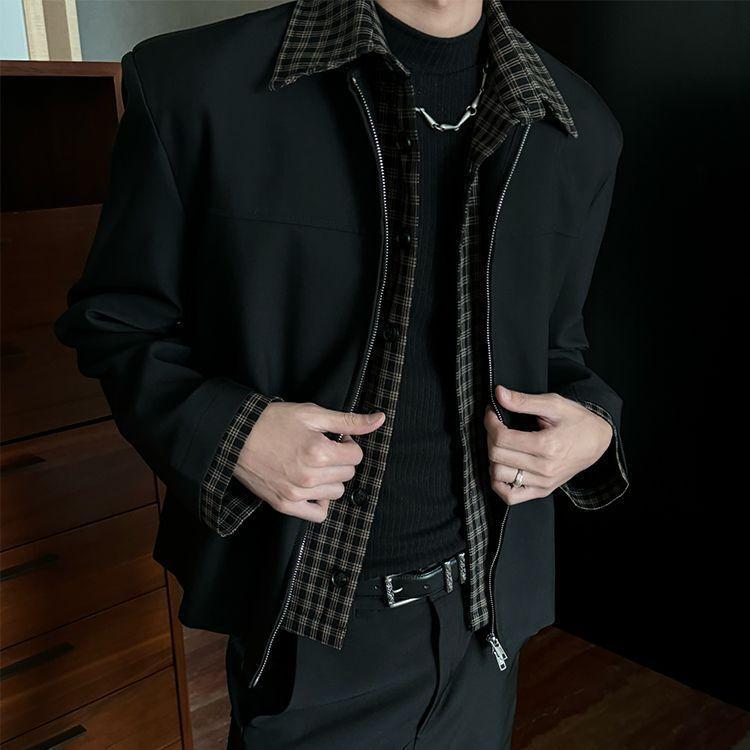 Autumn Cleanfit Waffle Long-sleeved Coat Men's and Women's Loose Trend Old Money Style Sub-jacket Casual Versatile