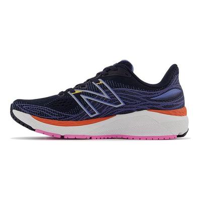 Fresh Foam X 860v12 Eclipse Night Sky Damen Sneaker Blau Lebhaft-Orange W860G12