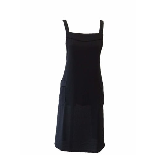 

Department store-sold [Made in Japan] [#1 Best-Selling Black Apron] [High-Quality Black Chirimen] Formal Apron [For Ceremonies] (Mourning/Funeral/Wake